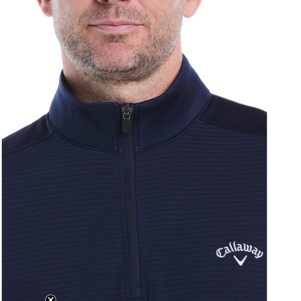 Callaway Navy Performance Opti-Dri Sweater *NWOT* - Picture 4 of 7